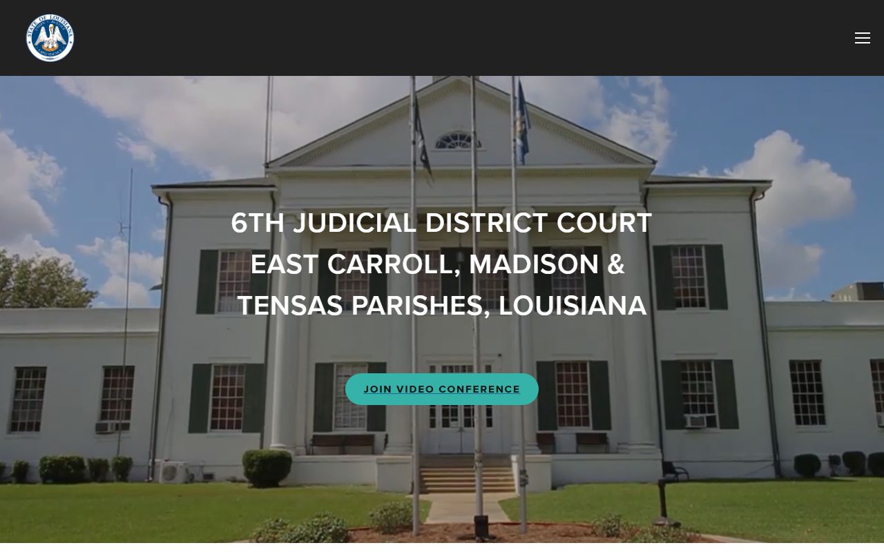 Madison Parish District Court Sixth Judicial District Court records