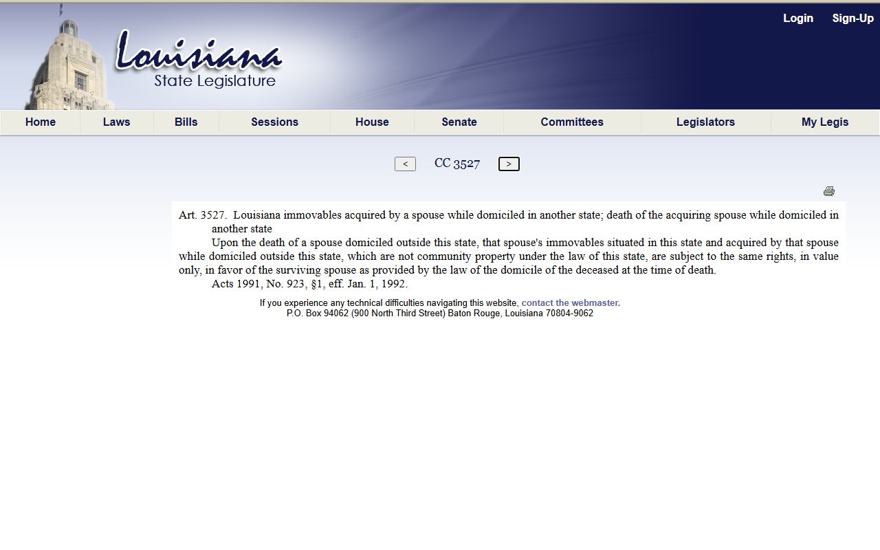 Madison Parish probate records Louisiana small succession affidavit law